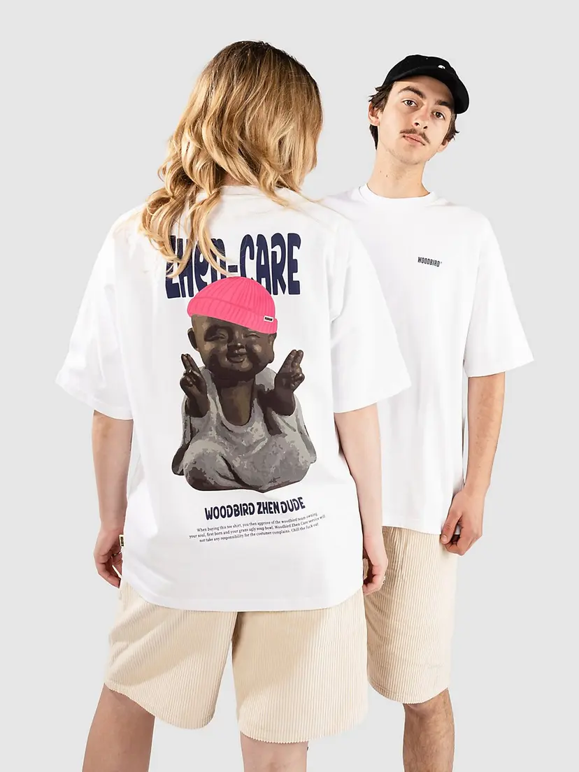 Woodbird Woodbird WBBaine Dude T-skjorte hvit