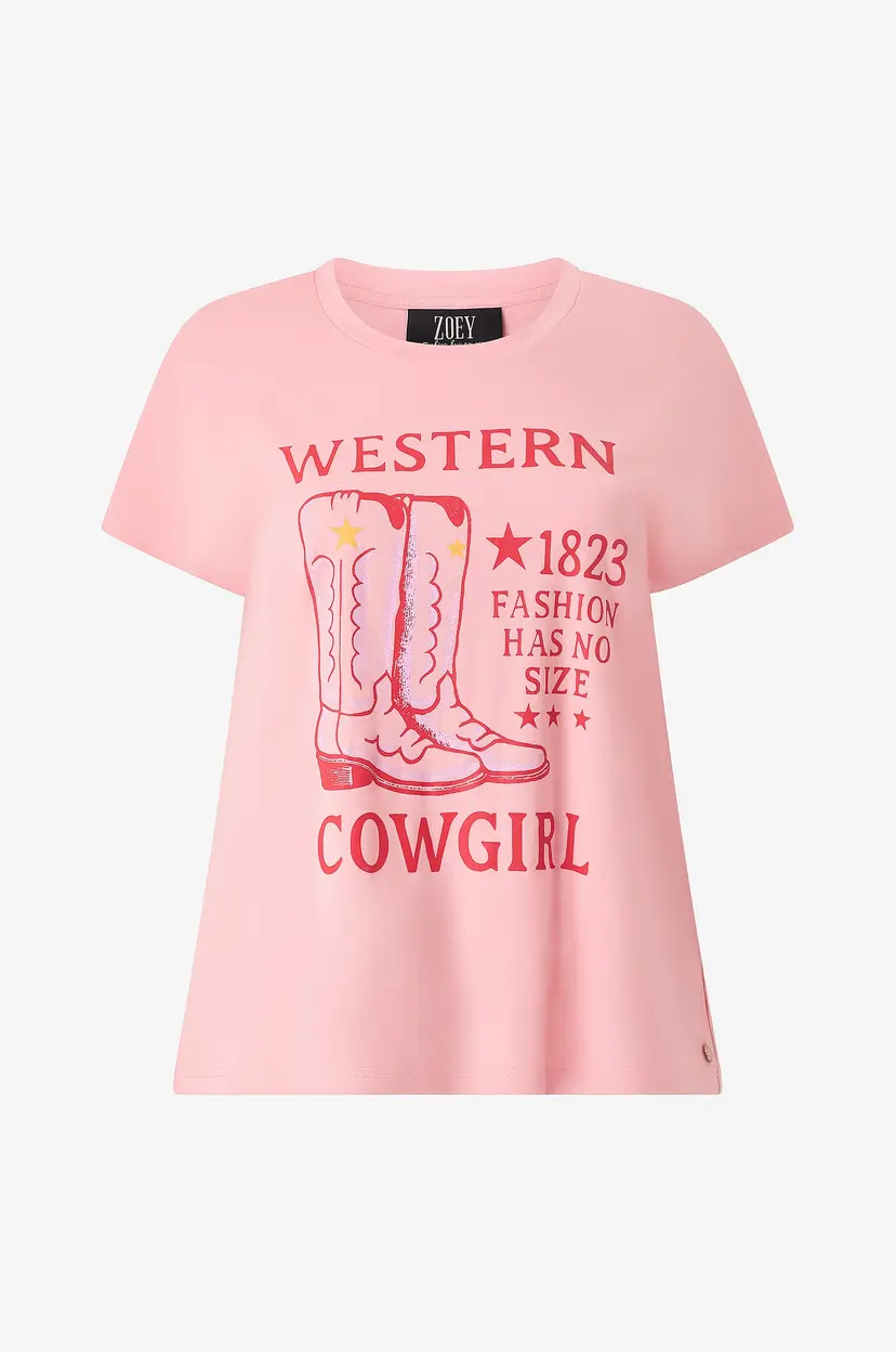 ZOEY Topp Kira T-shirt - Rosa