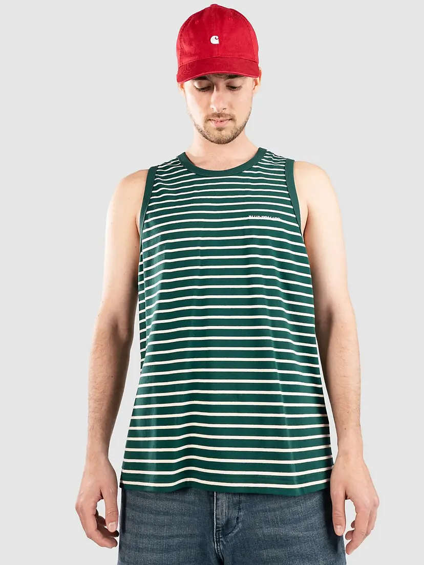 Blue Tomato Blue Tomato Striped Singlet mønster