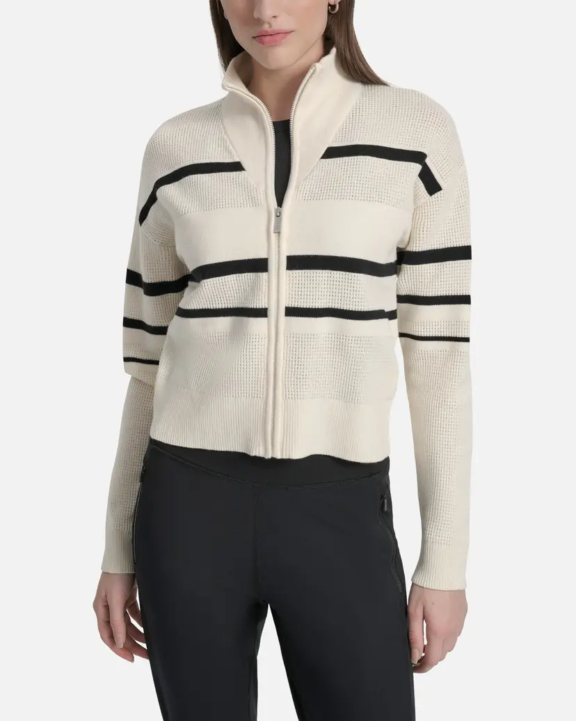 DKNY Sport DKNY Sport DP5R0756 Beige Knitted coat