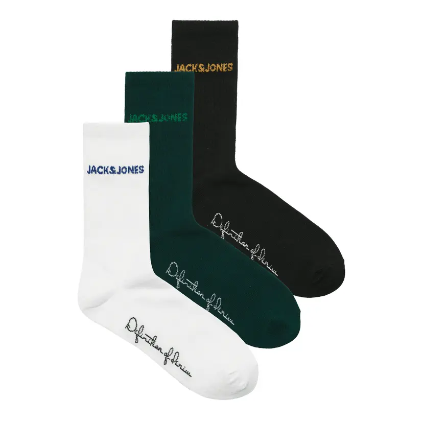 Jack & Jones Jack & Jones - Tennissokker 3-pk Bruno Black