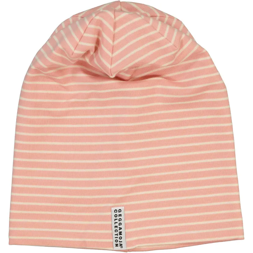 Geggamoja Topline Mössa Rosa/Offwhite - S 2-4 år
