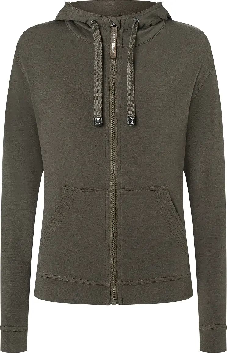 Super.Natural super.natural Women's Solution Hoodie Black Ink