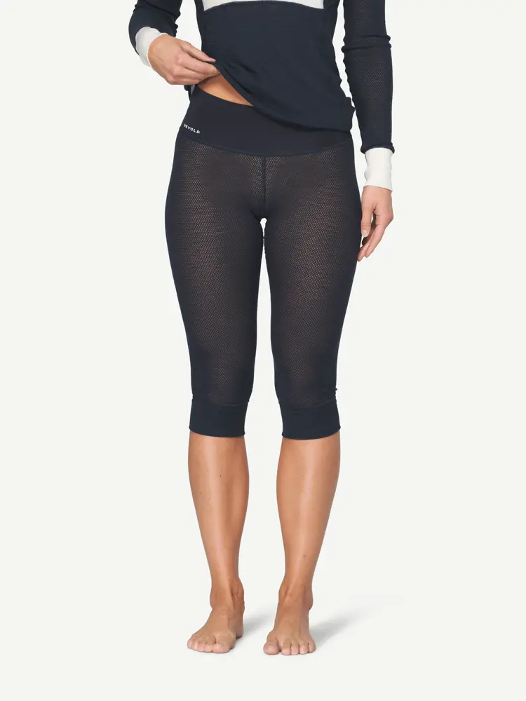 Devold Devold - Wool Mesh 190 3/4 Stilongs Dame - Large - Blå