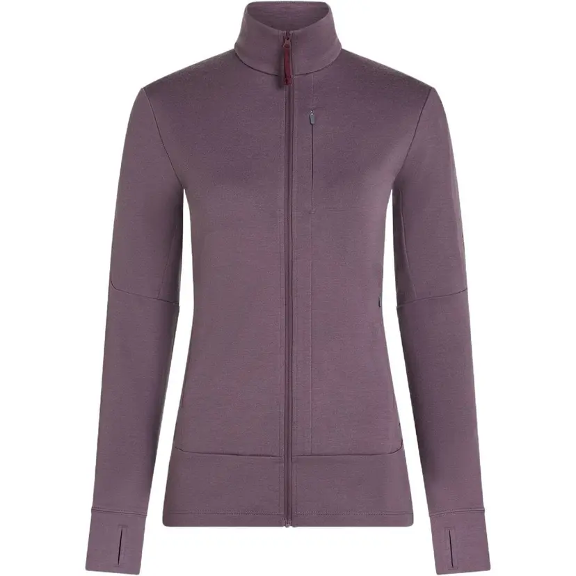 Icebreaker Icebreaker W's Mer 260 Quantum IV LS Zip Grey Plum