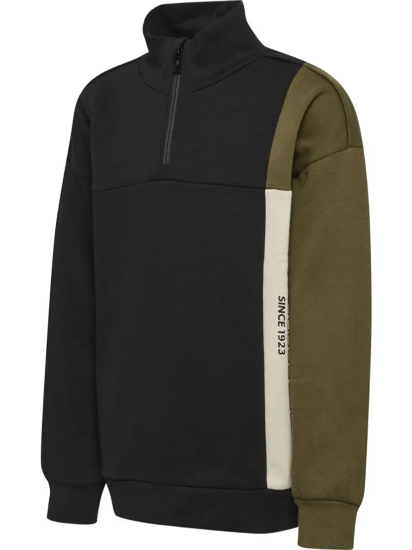 Hummel Hummel Bran Half Zip Black (116 / 6 år)