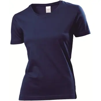 Stedman Stedman Classic Women T-shirt Marine bomull 3XL Dame