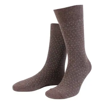 Amanda Christensen Amanda Christensen Strømper True Ankle Dot Sock Brun Herre