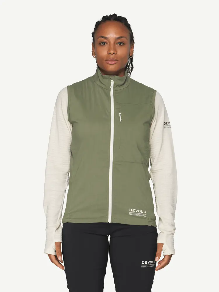 Devold Devold - Endurance Merino Vest Dame - Large - Grønn