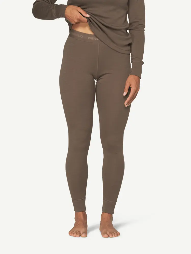 Devold Devold - Expedition Merino 235 Stilongs Dame - Large - Brun