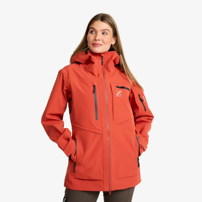 RevolutionRace Cyclone Long 3L Jacket Dame Bossa Nova