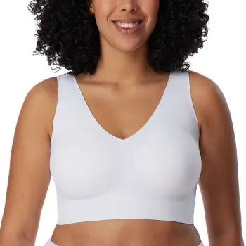 Schiesser Schiesser BH Invisible Soft Bralette Hvit Dame