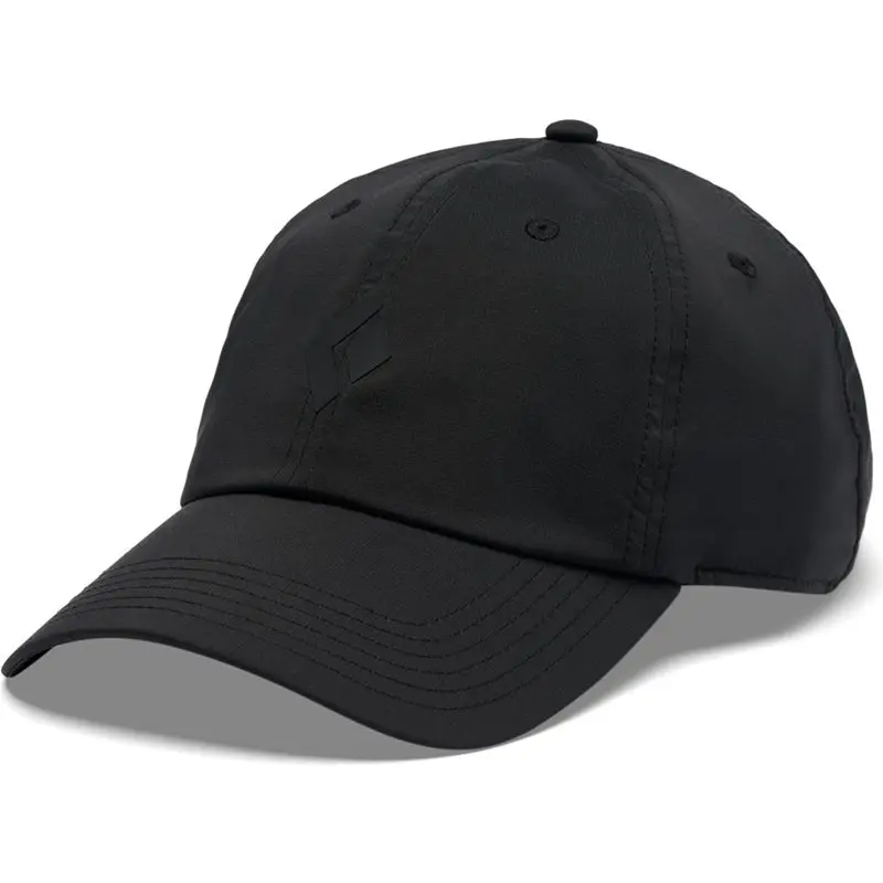 Black Diamond Black Diamond Synthetic Dad Hat Black-Black