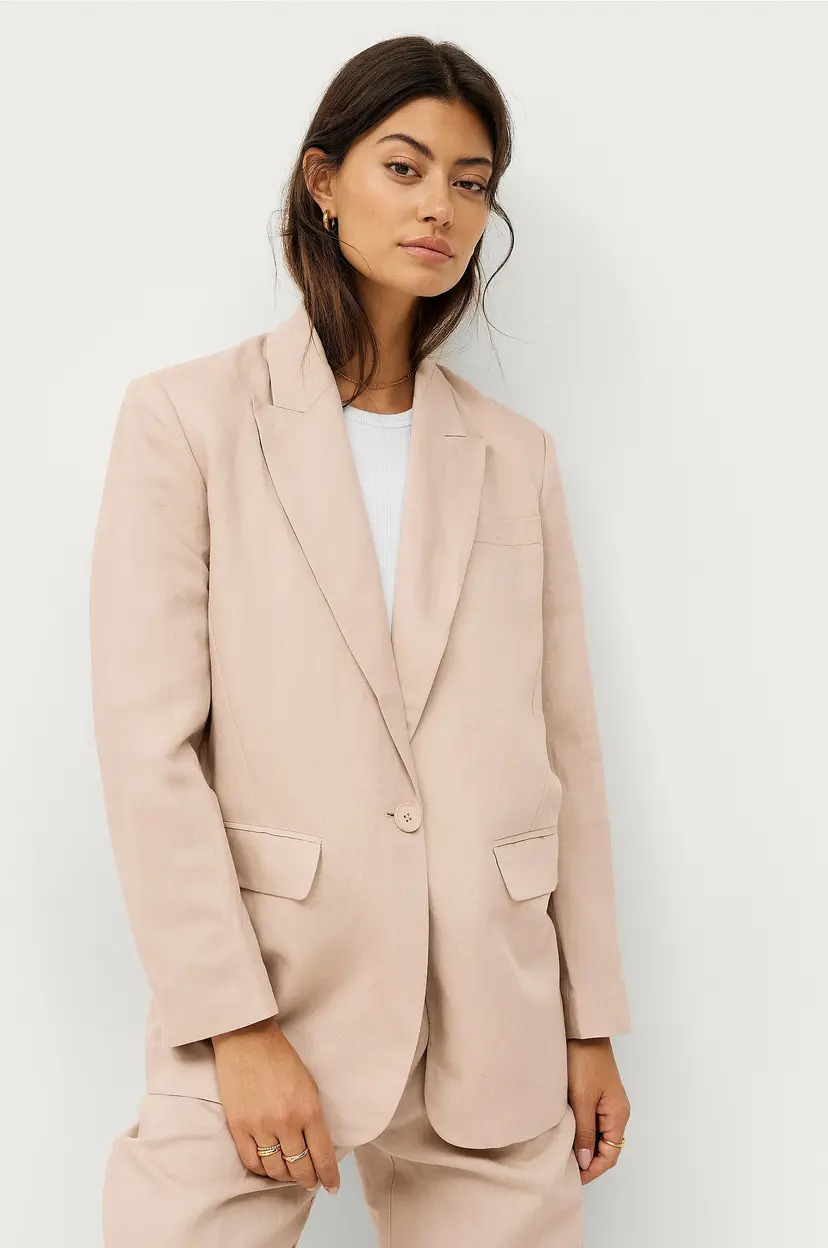 Ellos Collection Blazer Lilly Linen - Beige