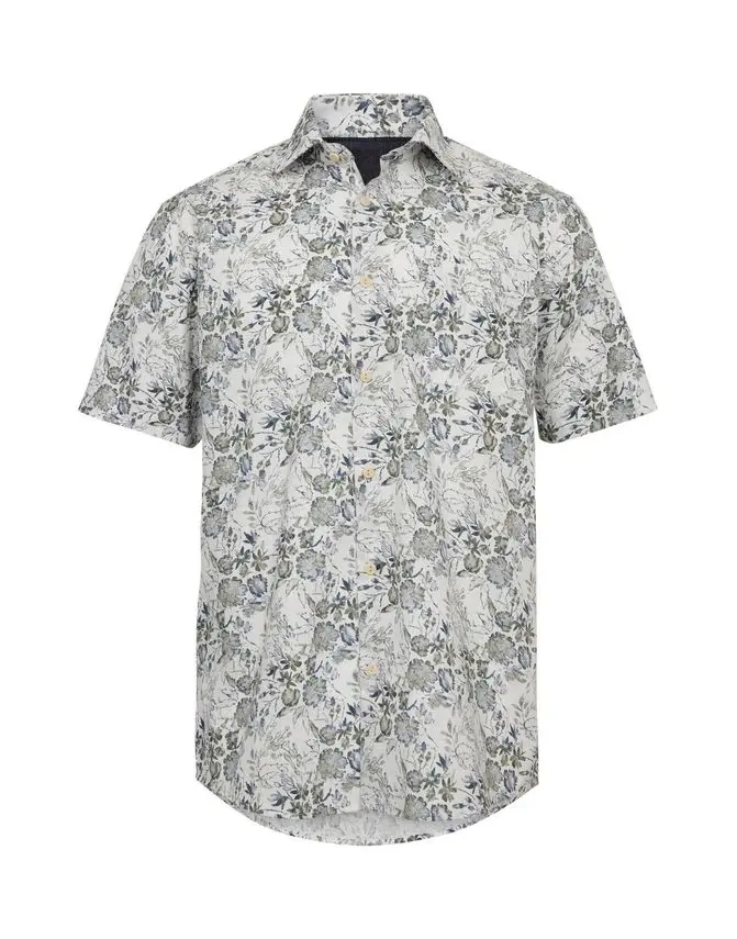 Black Blue Shirt s/s regular fit