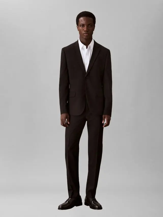 Calvin Klein LS ITALIAN WL BLEND SLIM BLAZER