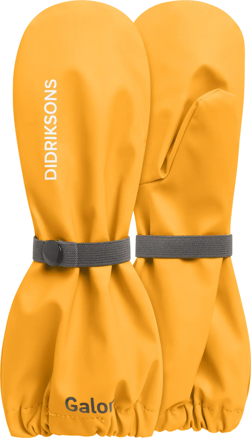 Didriksons Didriksons Kids' Pileglove Oat Yellow
