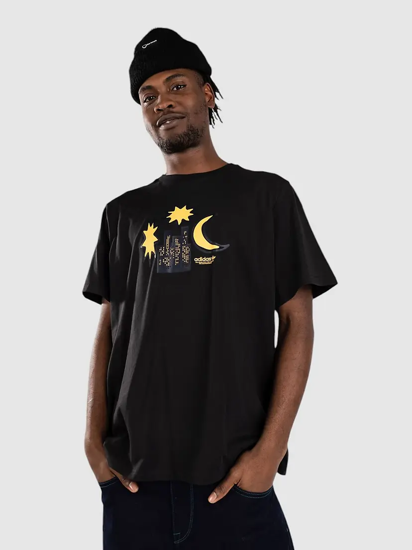 adidas Skateboarding adidas Skateboarding Nightvision T-skjorte svart