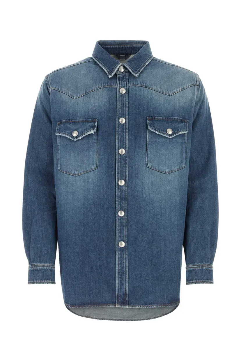 Burberry Burberry Skjorter – Blå
