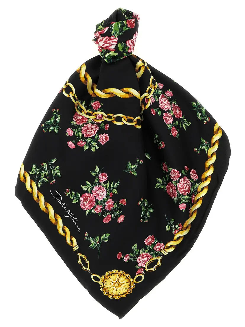 Dolce & Gabbana Dolce & Gabbana Skjerf – Svart