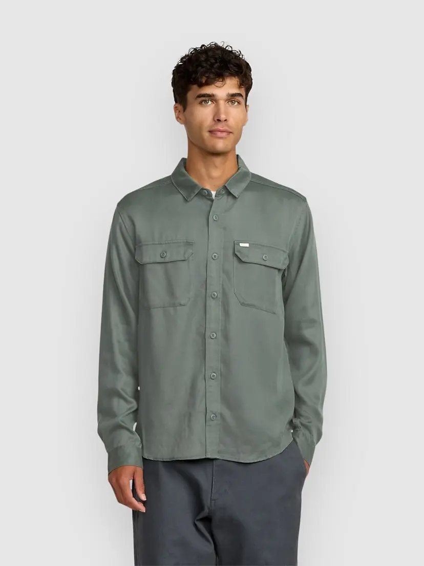 RVCA RVCA Vacancy Utility Skjorte grønn