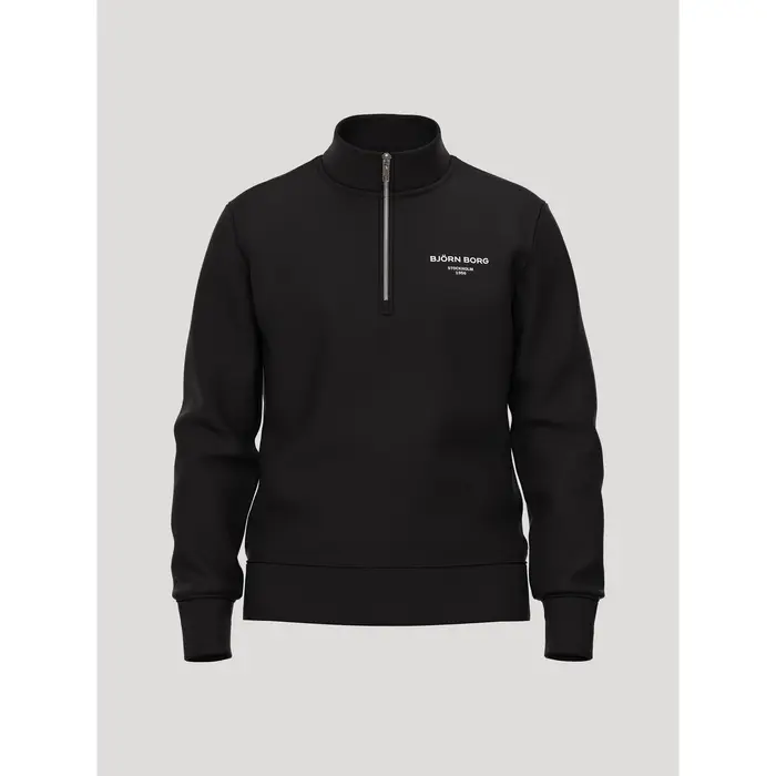 Björn Borg Borg Essential 1 Half Zip Genser Svart