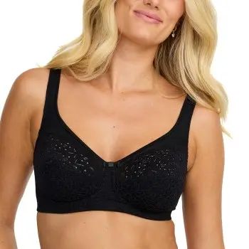 Damella Damella BH Classic Soft Lace Bra Svart D 90 Dame