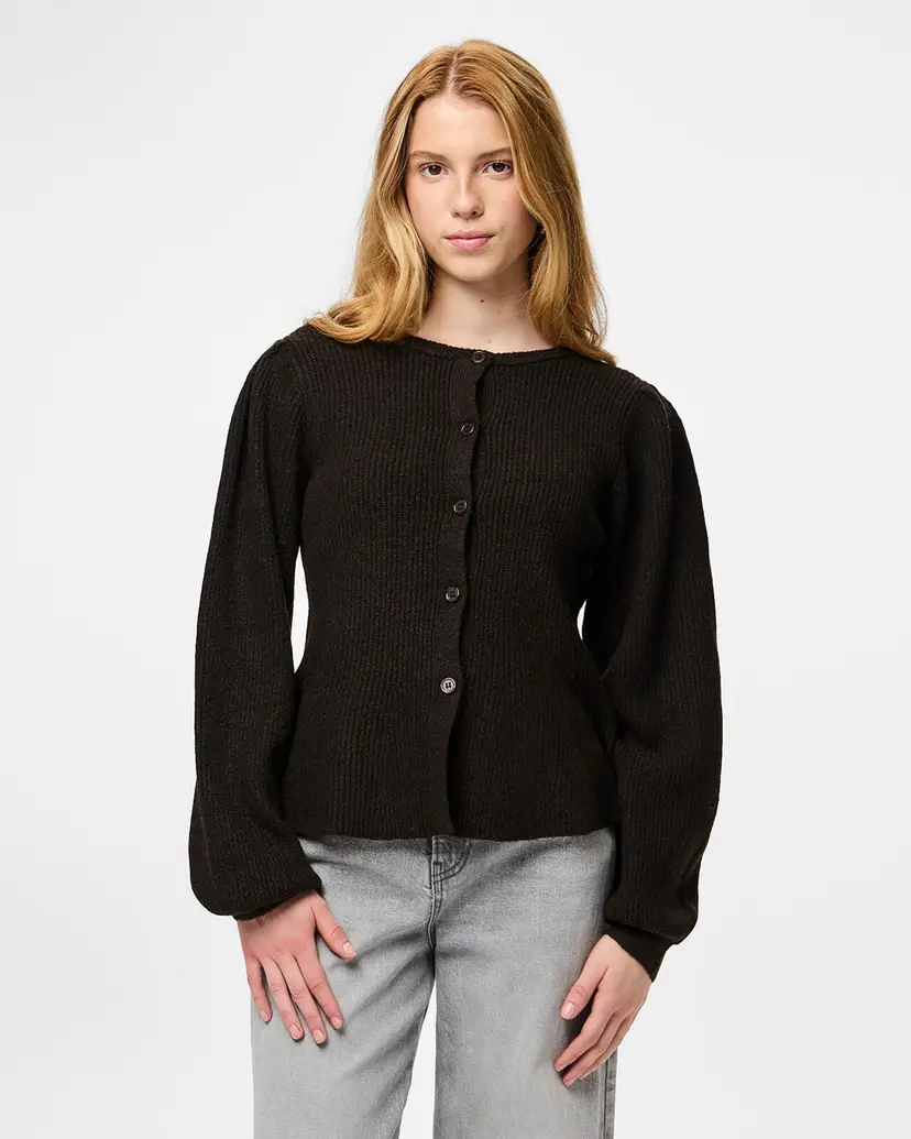 Pieces Strikket Cardigan Silly Puff