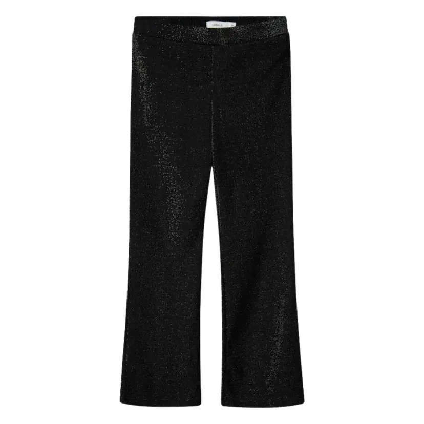 NAME IT Name It - Bukse Roisin Bootcut Black Glitter