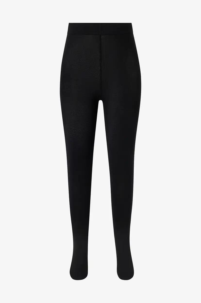 Pamela Mann Tightser 200 Denier Opaque Curvy Super Stretch - Svart