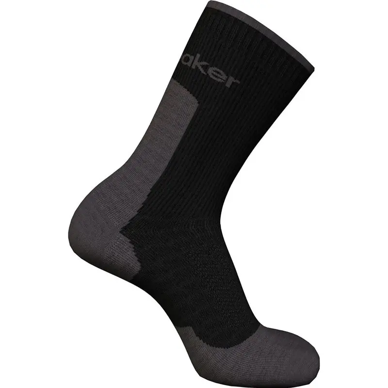 Icebreaker Icebreaker M Mer Hike+ Light Crew Black/Obsidian