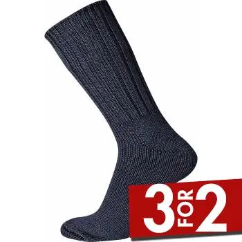 Egtved Egtved Strømper Wool Ragsock Marine Str 47/49 Herre