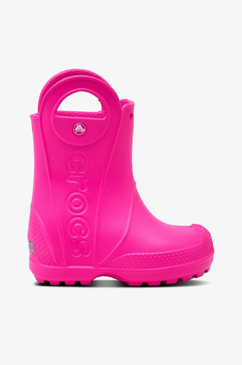 Crocs Regnstøveler Handle It Rain Boot T - Rosa