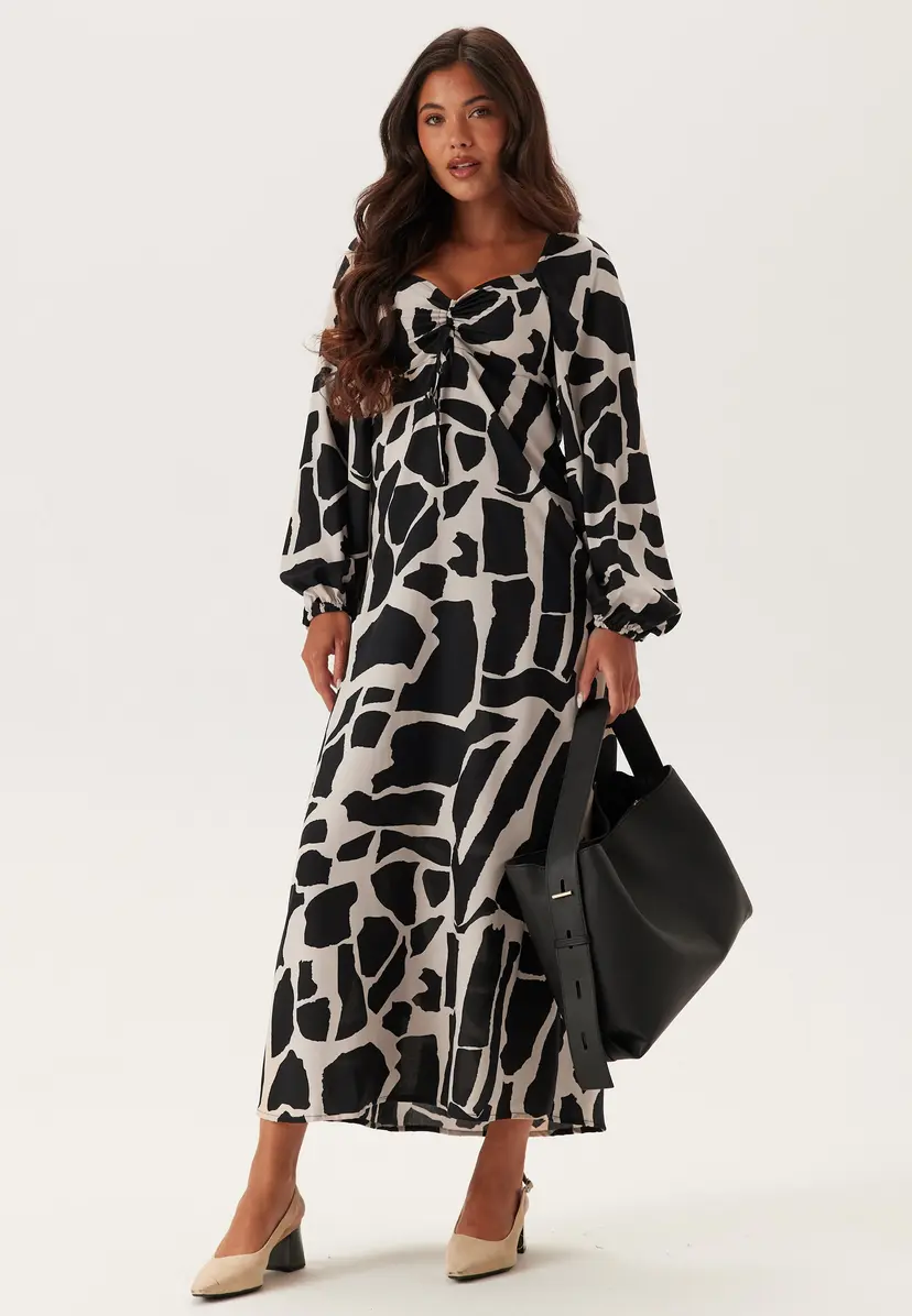 Bubbleroom Viscose Maxi Dress