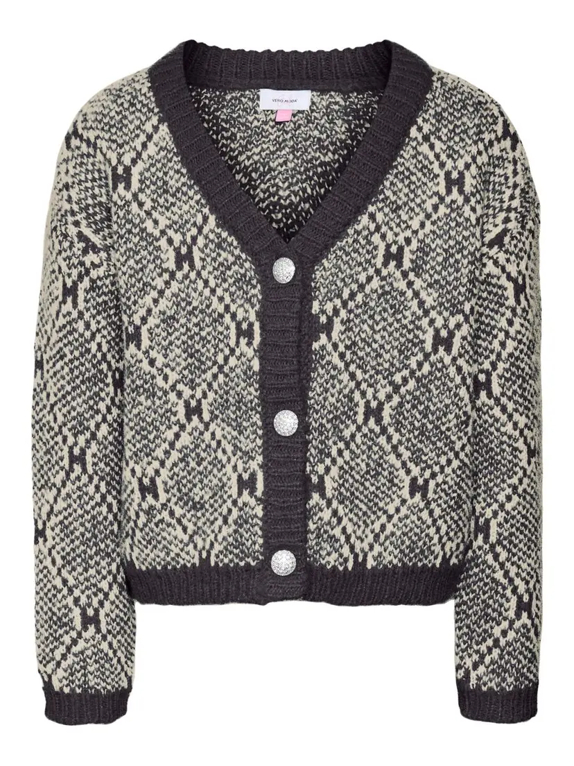 Vero Moda Girl Vero Moda Rory LS VNeck Cardigan Birch (158/164)