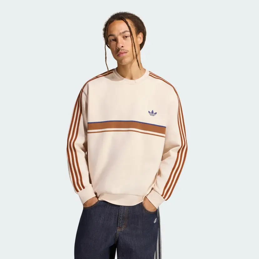 Adidas RETRO SPORT OVERSIZED CREWNECK GRAPHIC GENSER