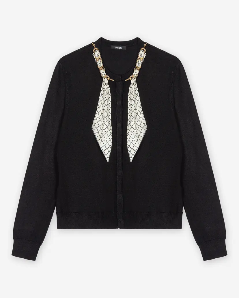 Relish Relish BICE Black Knitted coat