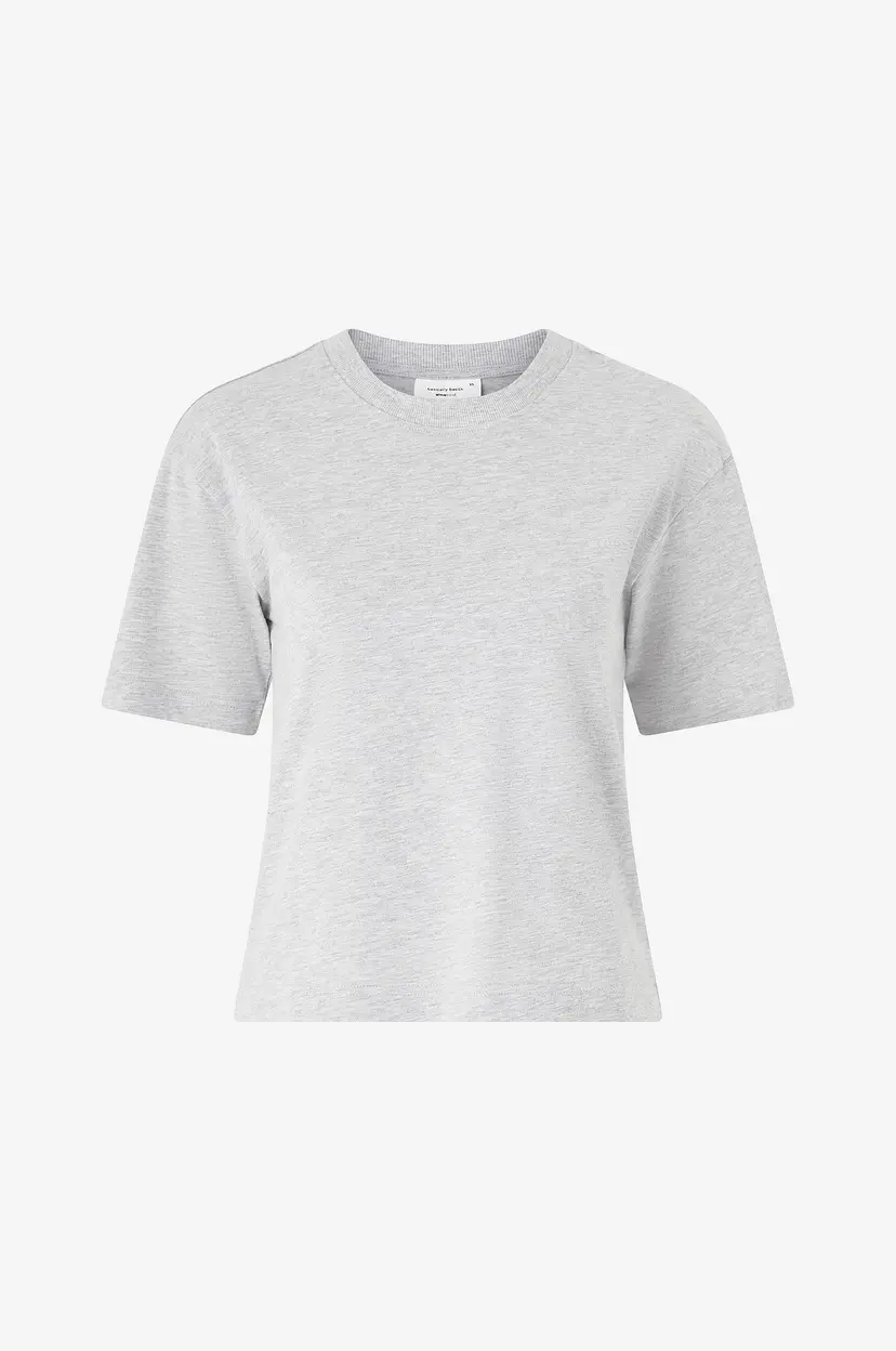Gina Tricot T-skjorte Perfect Tee - Grå