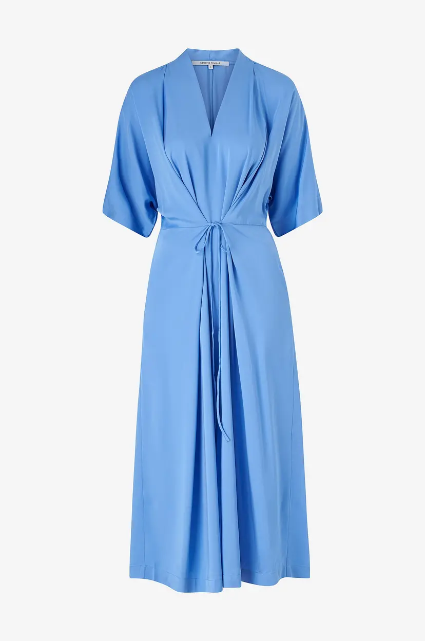 Second Female Maxikjole Nicola Dress - Blå