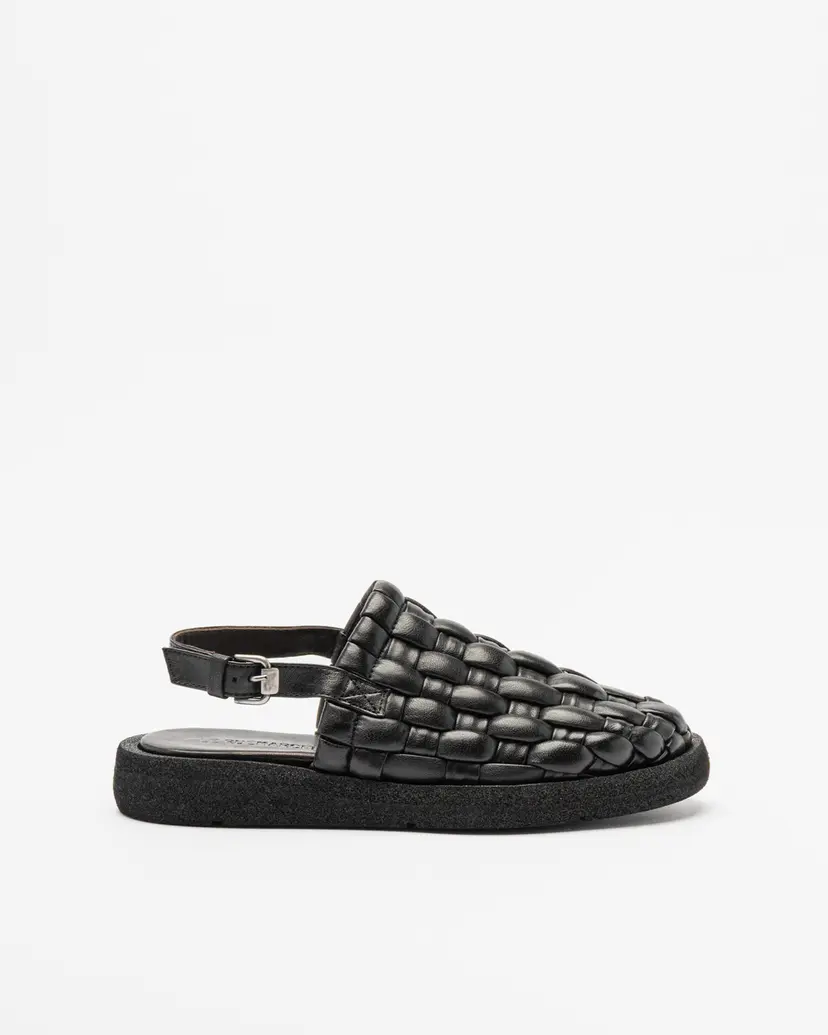 Le Ruemarcel Le Ruemarcel ZOJA D360 Black Sandals