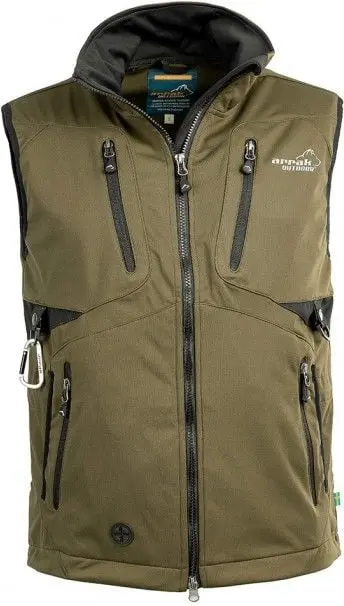 Arrak Outdoor Arrak Outdoor Arrak Softshellvest Acadia Olive