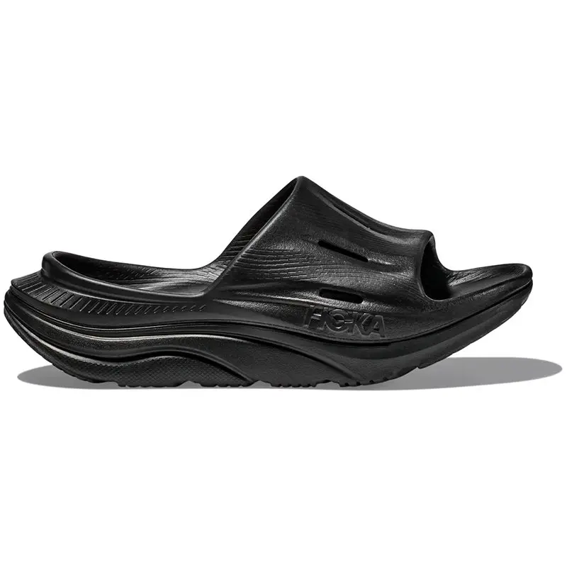 HOKA Hoka U Ora Recovery Slide 3 Black / Black