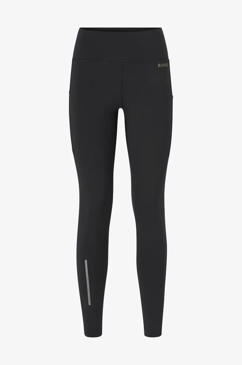 Björn Borg Løpetights Borg Running Winter Tights - Svart