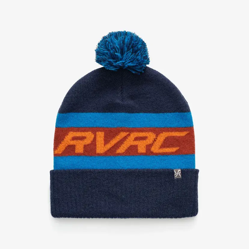RevolutionRace Winter Logo Beanie Unisex Navy