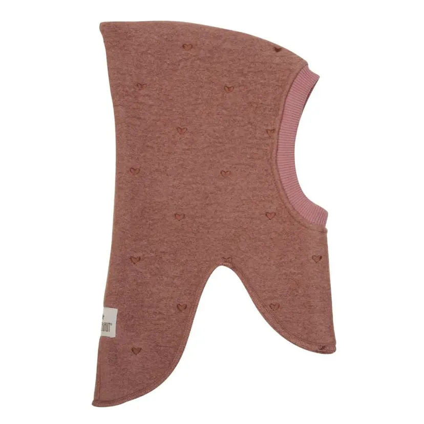 Huttelihut Huttelihut - Balaclava Ull Broderte Hjerter Burlwood