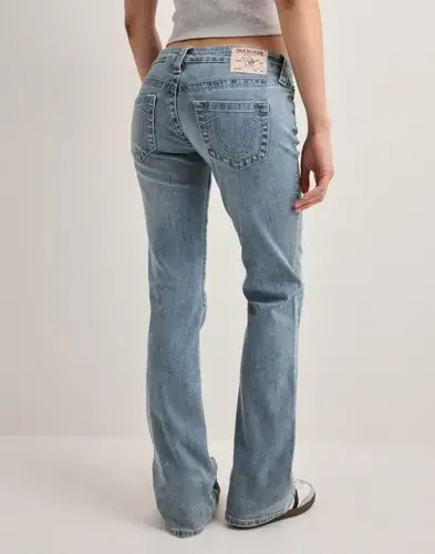 True Religion True Religion - Blå - Becca Low Rise Bootcut_