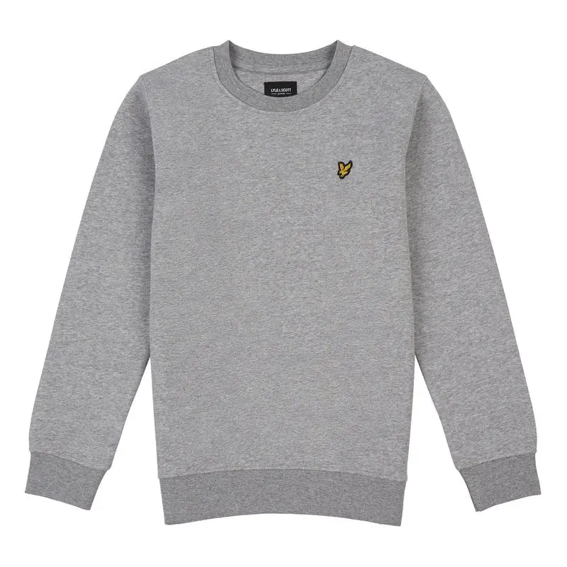 Lyle & Scott Lyle & Scott - Genser Classic Crew Neck Vintage Grey Heather