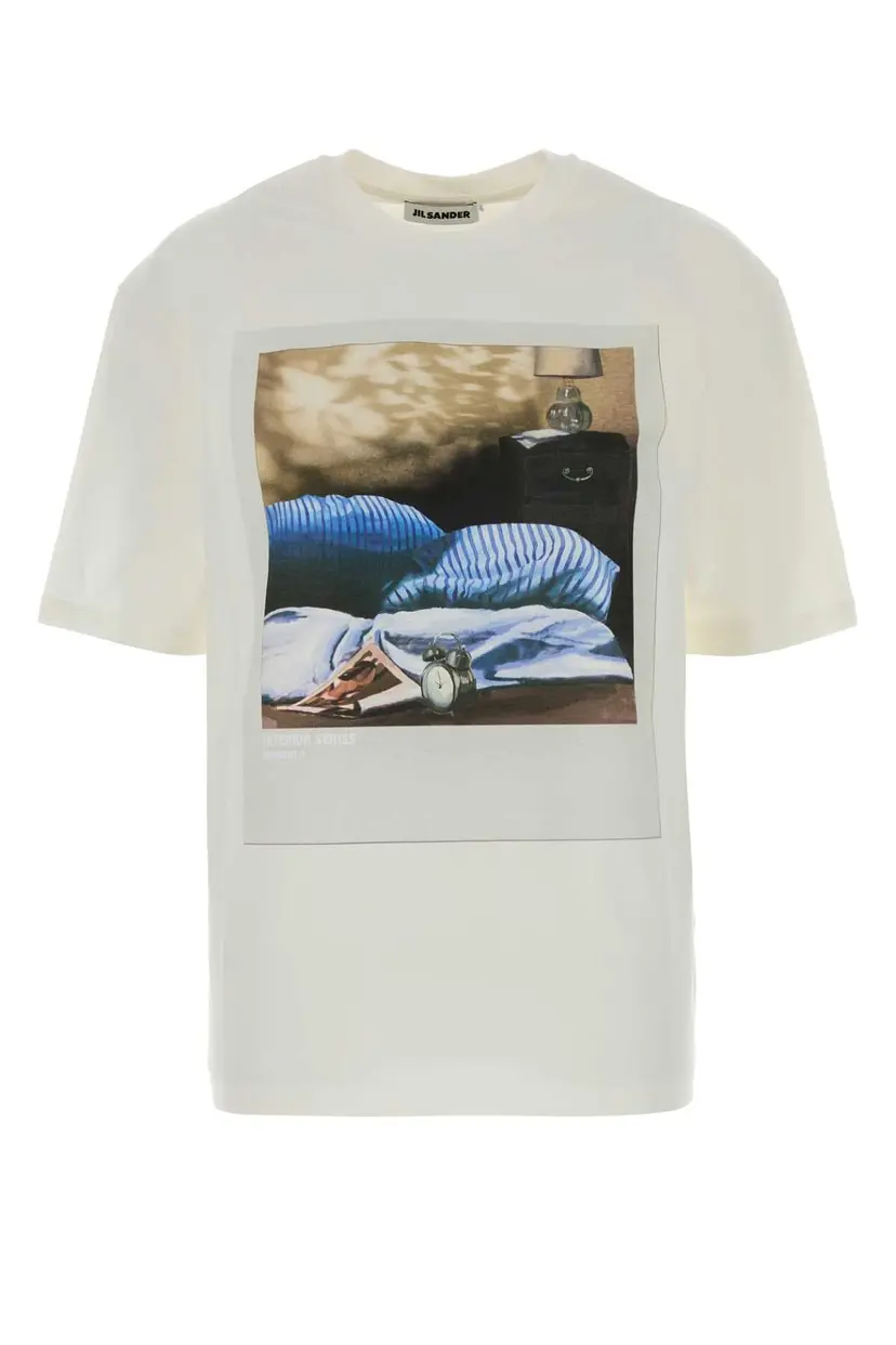 Jil Sander Jil Sander T-skjorter – Hvit