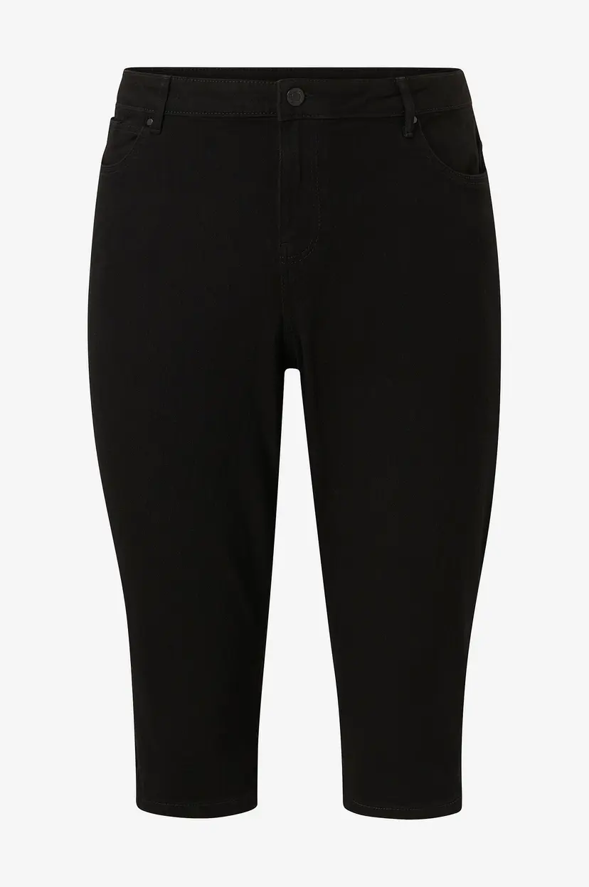 Vero Moda Bukser vmJune MR Knickers Dnm Mix - Svart