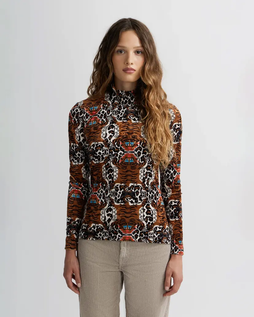 Manoush Manoush Velours Camel Top